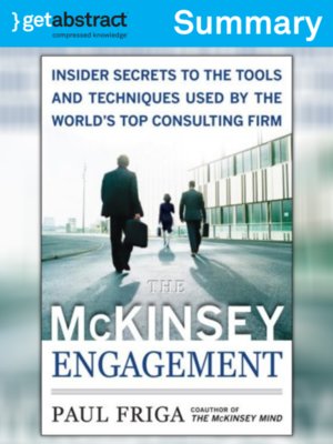 cover image of The McKinsey Engagement (Summary)